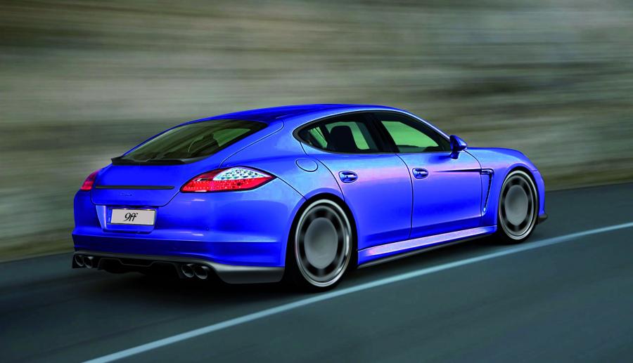  Porsche Panamera Turbo by 9ff 2009 года  (фото 3 из 5)